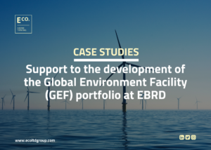Support to the development of the Global Environment Facility (GEF) portfolio at EBRD