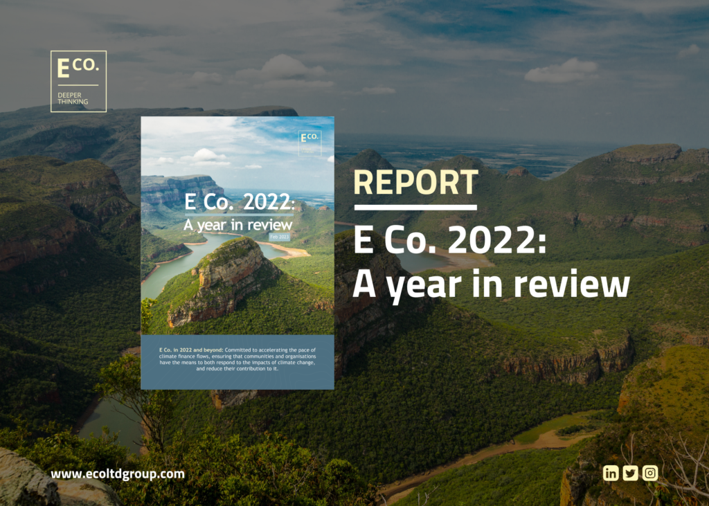 New report: E Co. 2022: A year in review