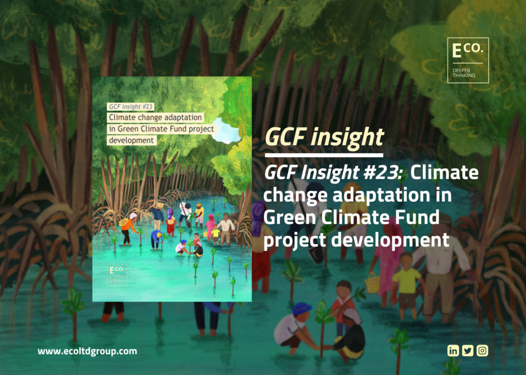 GCF insight #23: Climate change adaptation in Green Climate Fund project development