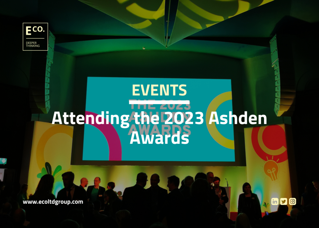 Attending the 2023 Ashden Awards