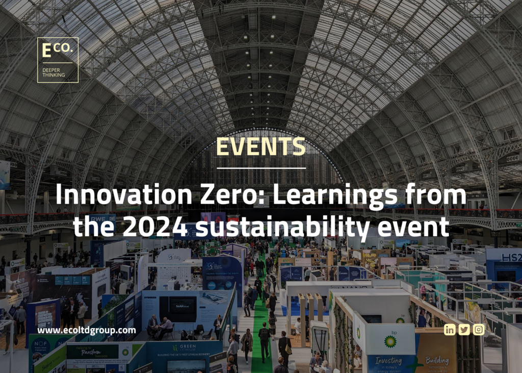 Innovation Zero: Learnings from the 2024 sustainability event